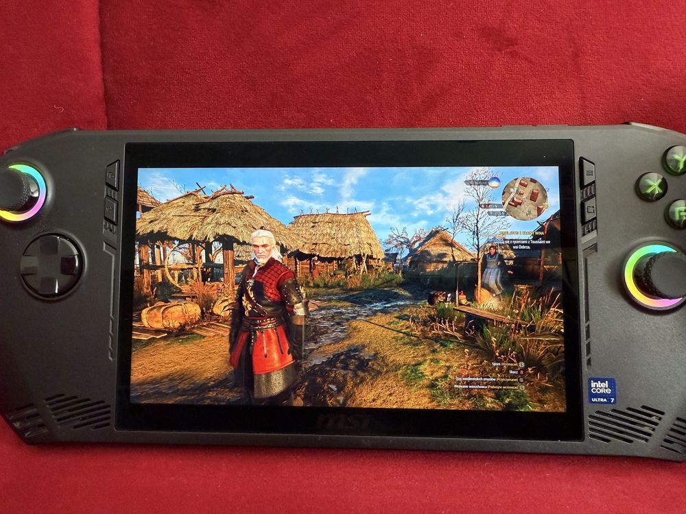 MSI Claw A1M-064 PL stan idealny handheld