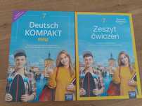 Deutsch Kompakt neu podręcznik+zeszyt ćwiczeń kl.7
