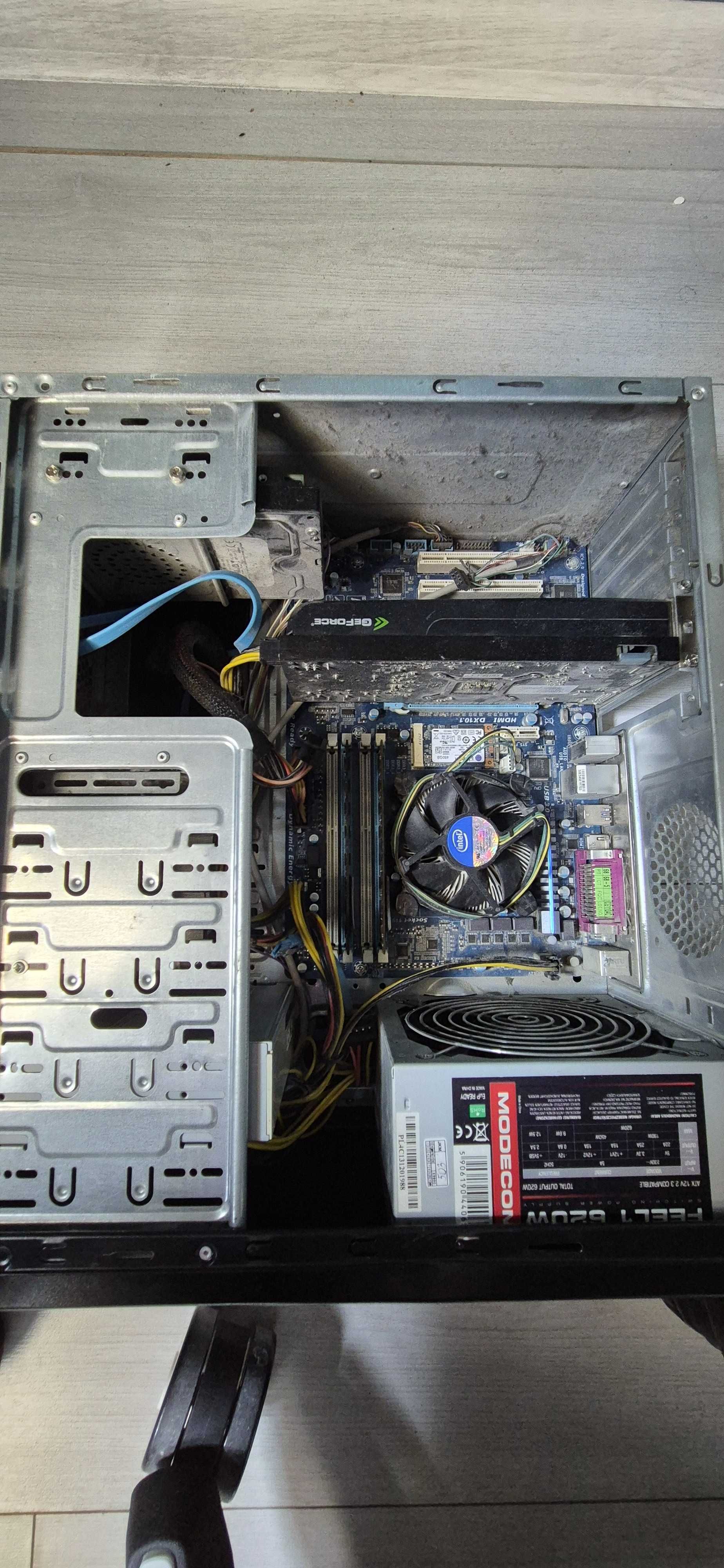 Solidny komputer do zadań i starszych gier GTX 550 Ti, SSD + HDD, i5