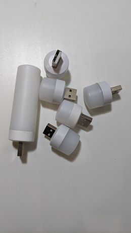 LED USB фонарики (свеча, красный, холодный и теплый белый)
