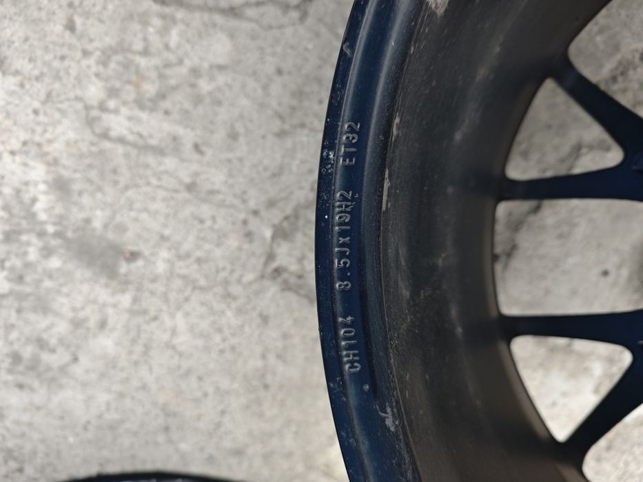 Диски разноширокие bbs ch-r 19 5x120