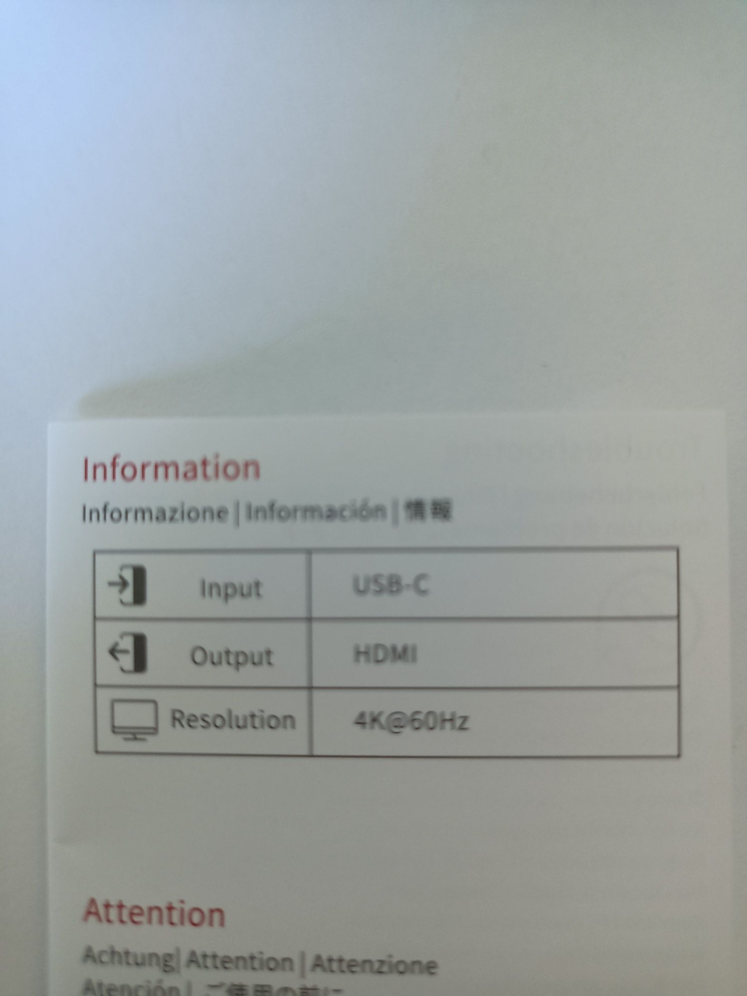 Adapter USB-c na złącze HDMI