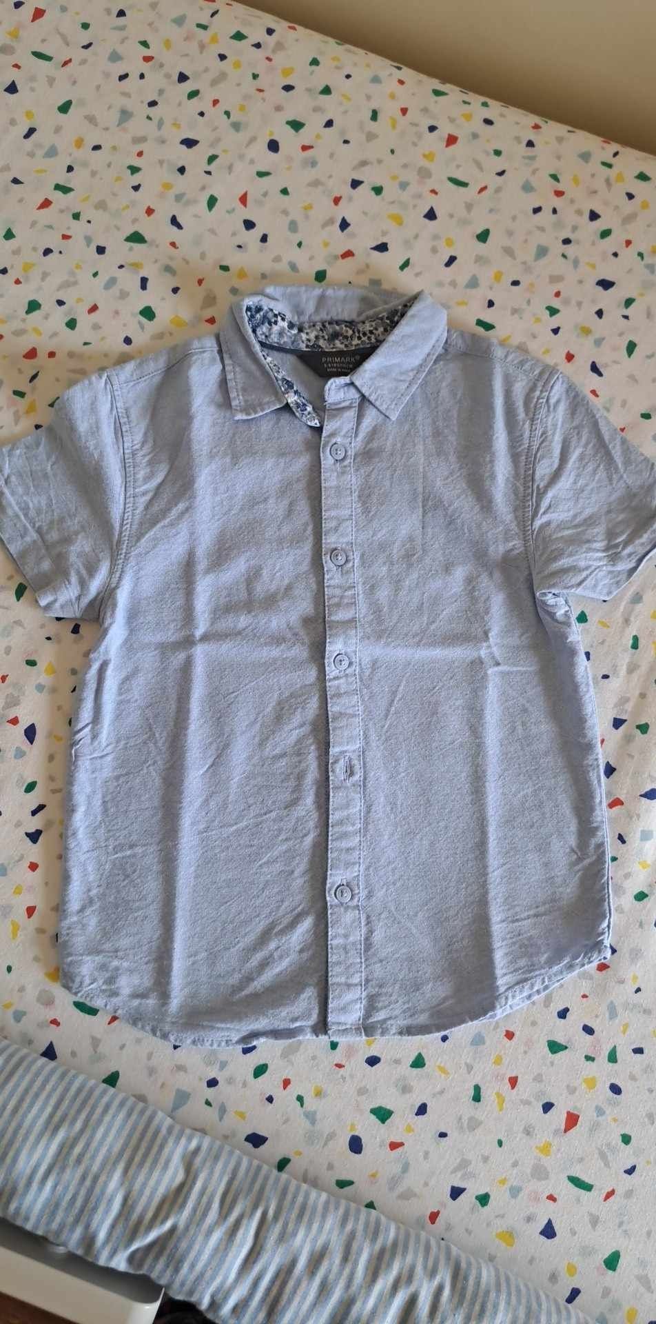Camisa manga curta  5/6 anos de 116 cm da Primark