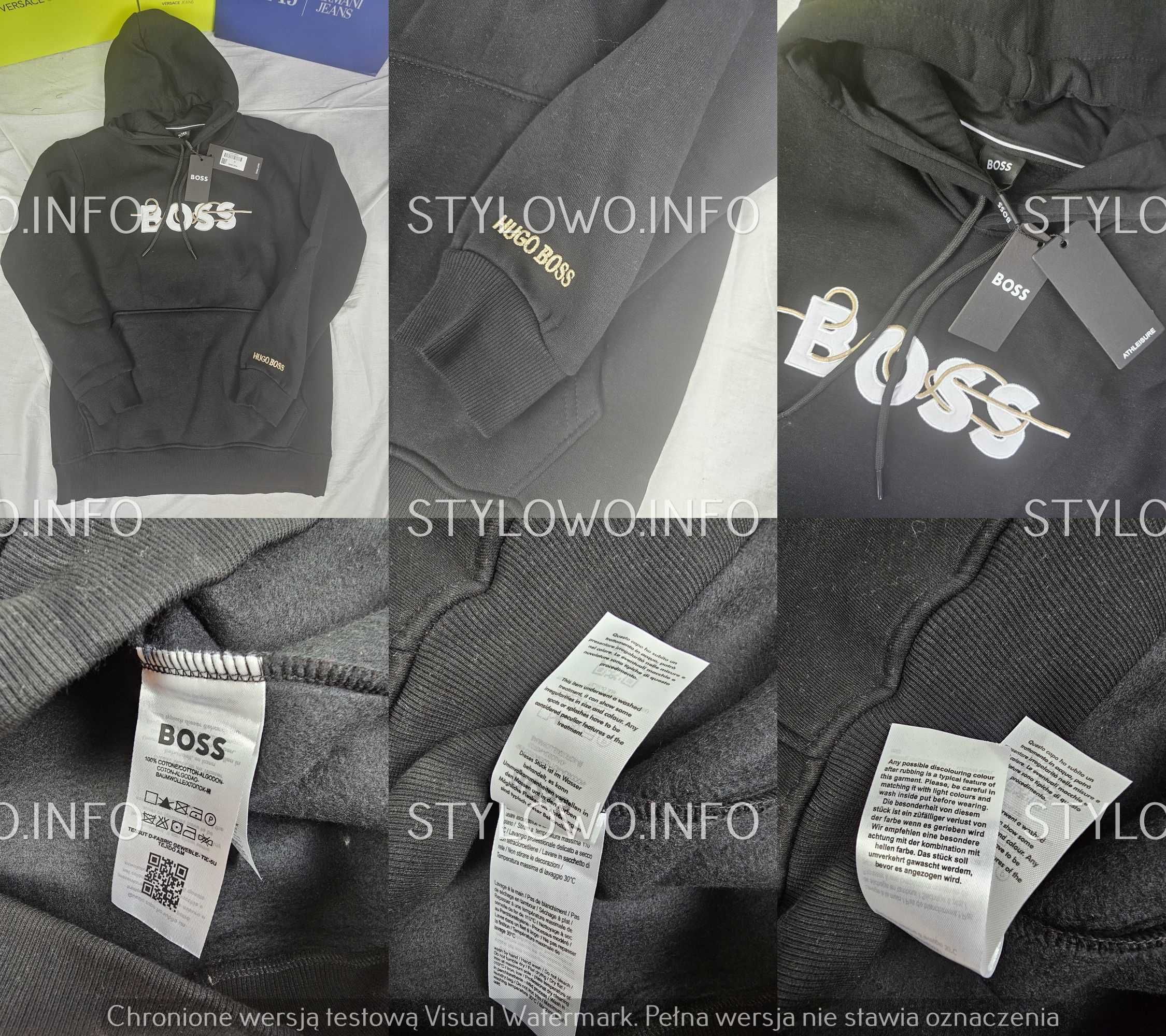 Bluza męska hugo boss premium karl lagerfeld OUTLET tommy wyszywany