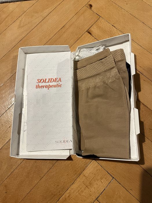 Podkolanówki Solidea rozmiar L