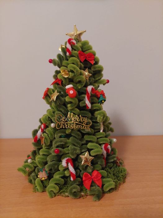 Árvores de natal artesanais