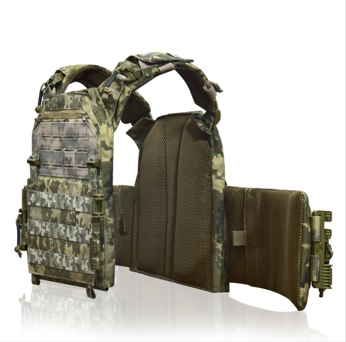 Плитоноска Winner PRO, 4 швидкоскиди, кишеня нагрудна та під балістику