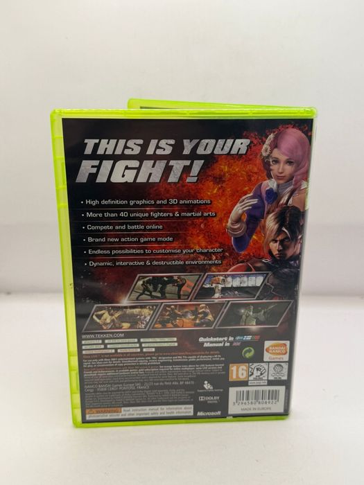 Tekken 6 3xA Xbox nr 0398