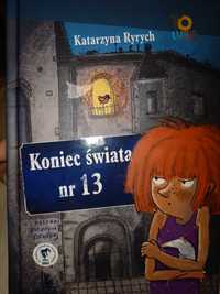 Książka "Koniec świata nr 13" K. Ryrych 2022 dla dzieci i młodzieży 6+