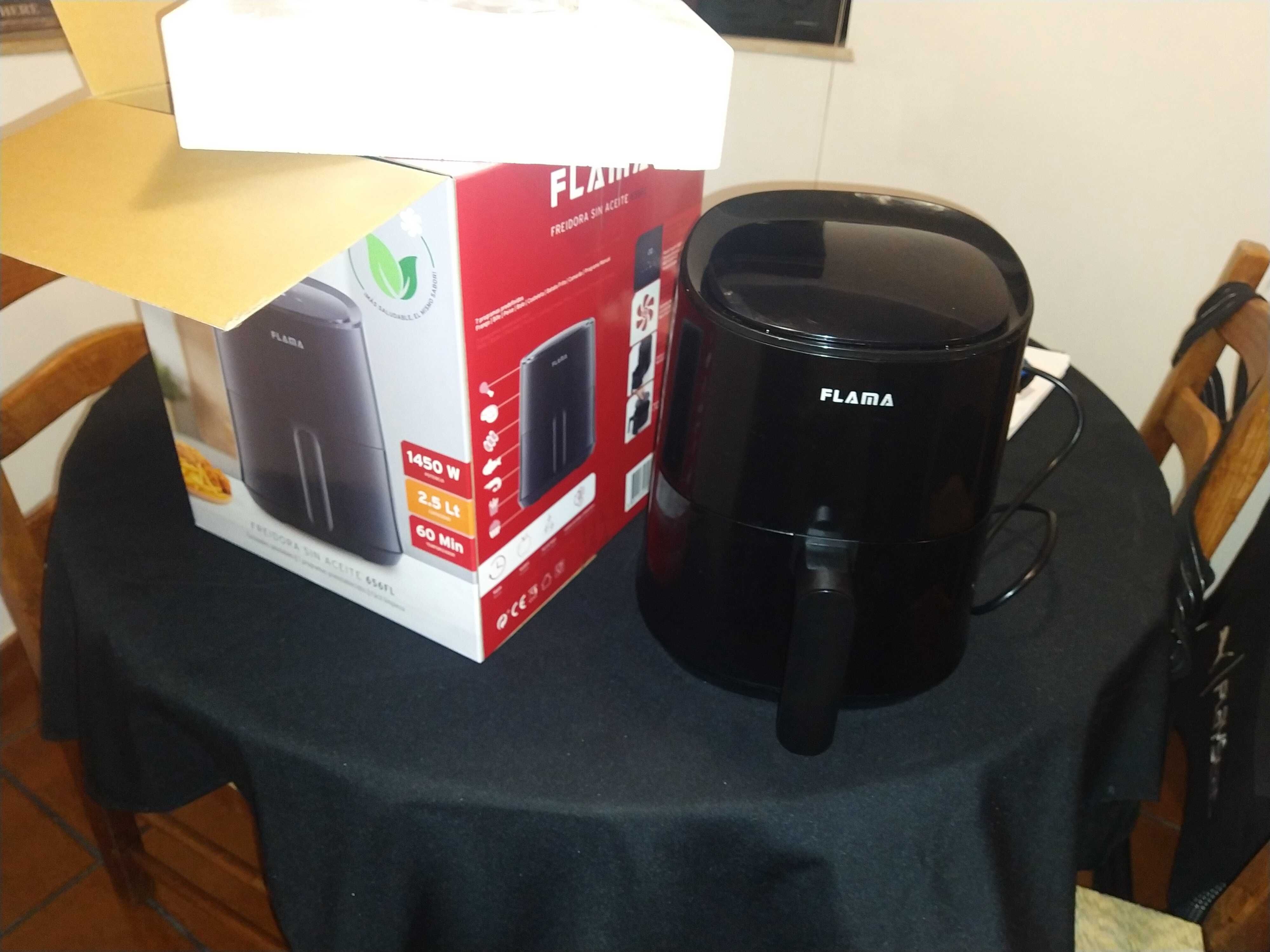 Fritadeira sem Óleo Flama 656FL (2,5L) Preto