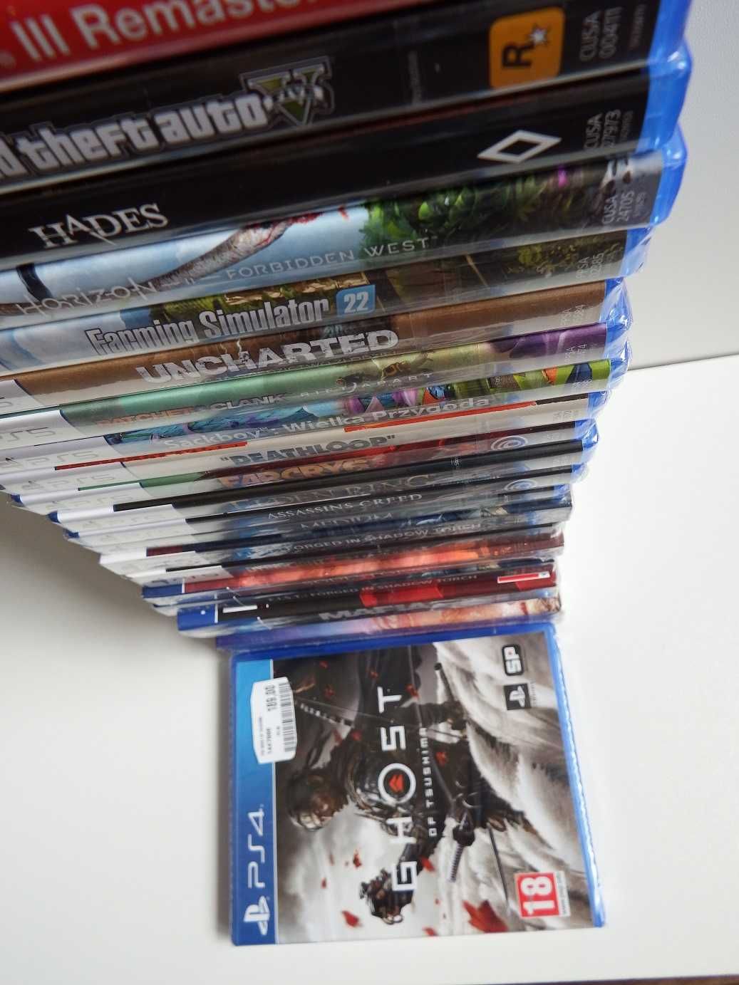 PS4 Ghost Of Tsushima PL nowa zafoliowana