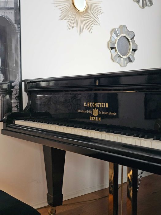 Fortepian C.Bechstein czarny połysk ,piękny !