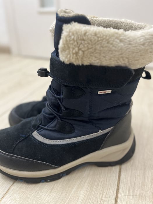 Дитячі щимові черевики Reima Reimatec Samoyed темно-сині 35 розмір