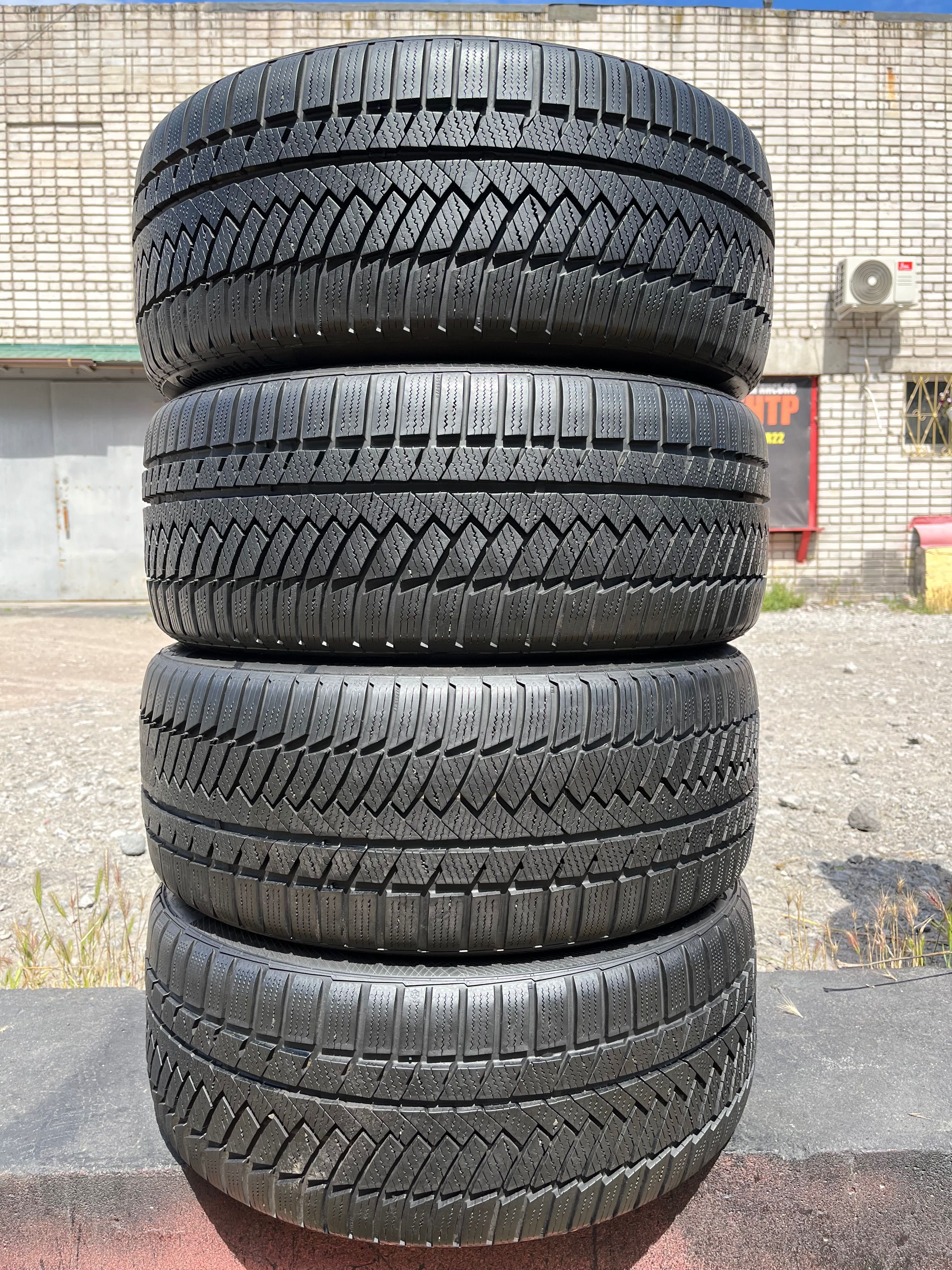 Резина 245/45 r18 Continental ts850 4 зимние шины как новые