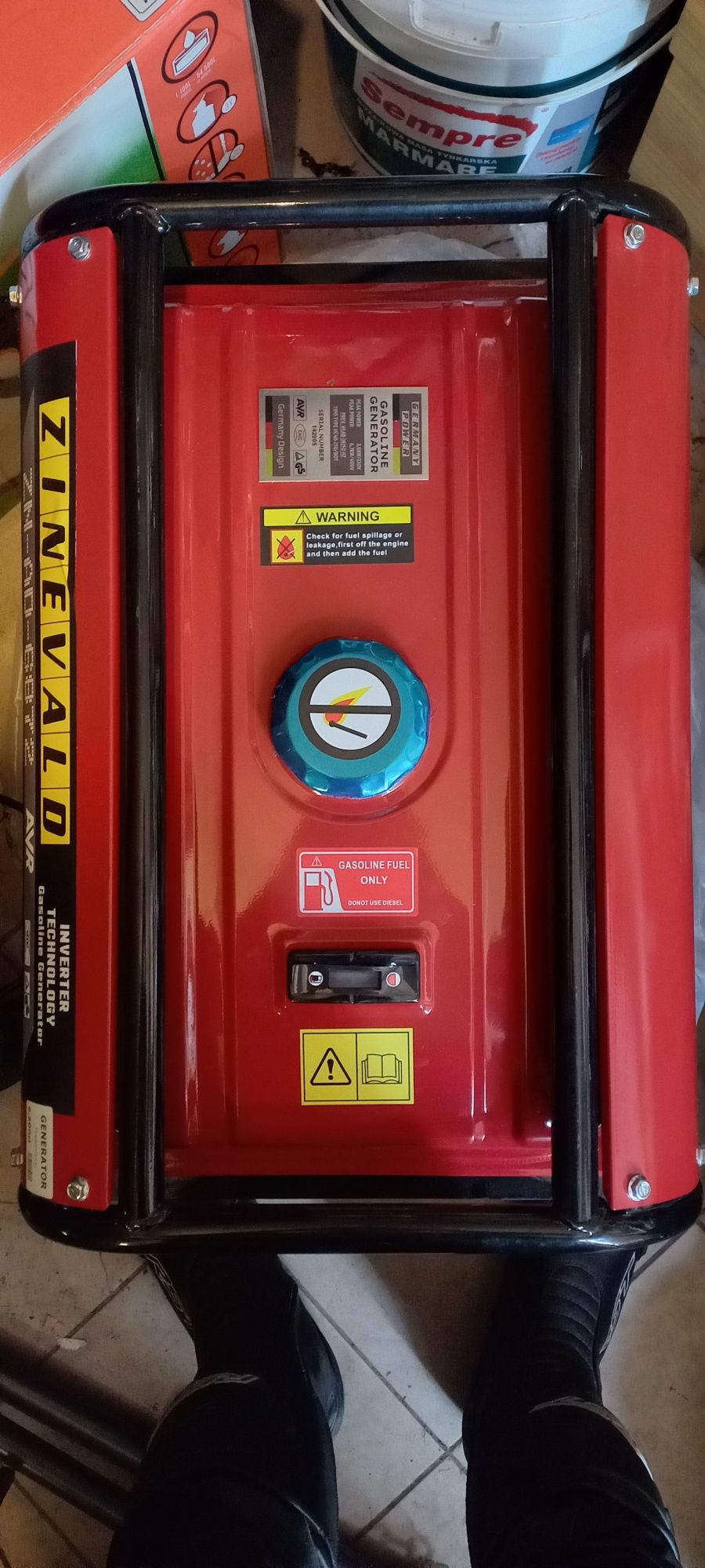 Generator prądotwórczy ZINEVALD nowy w foli