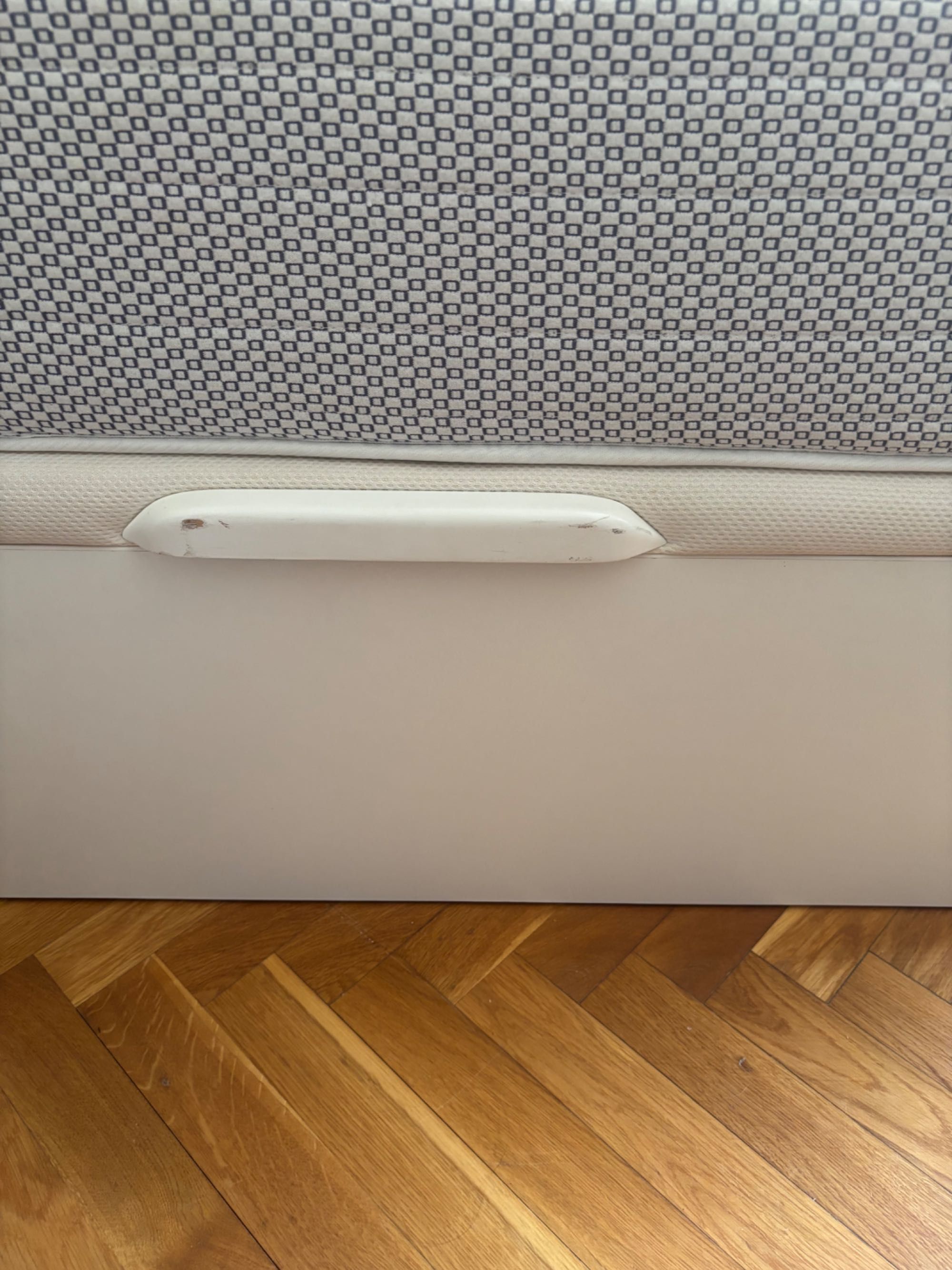 Sommier com arrumação branco