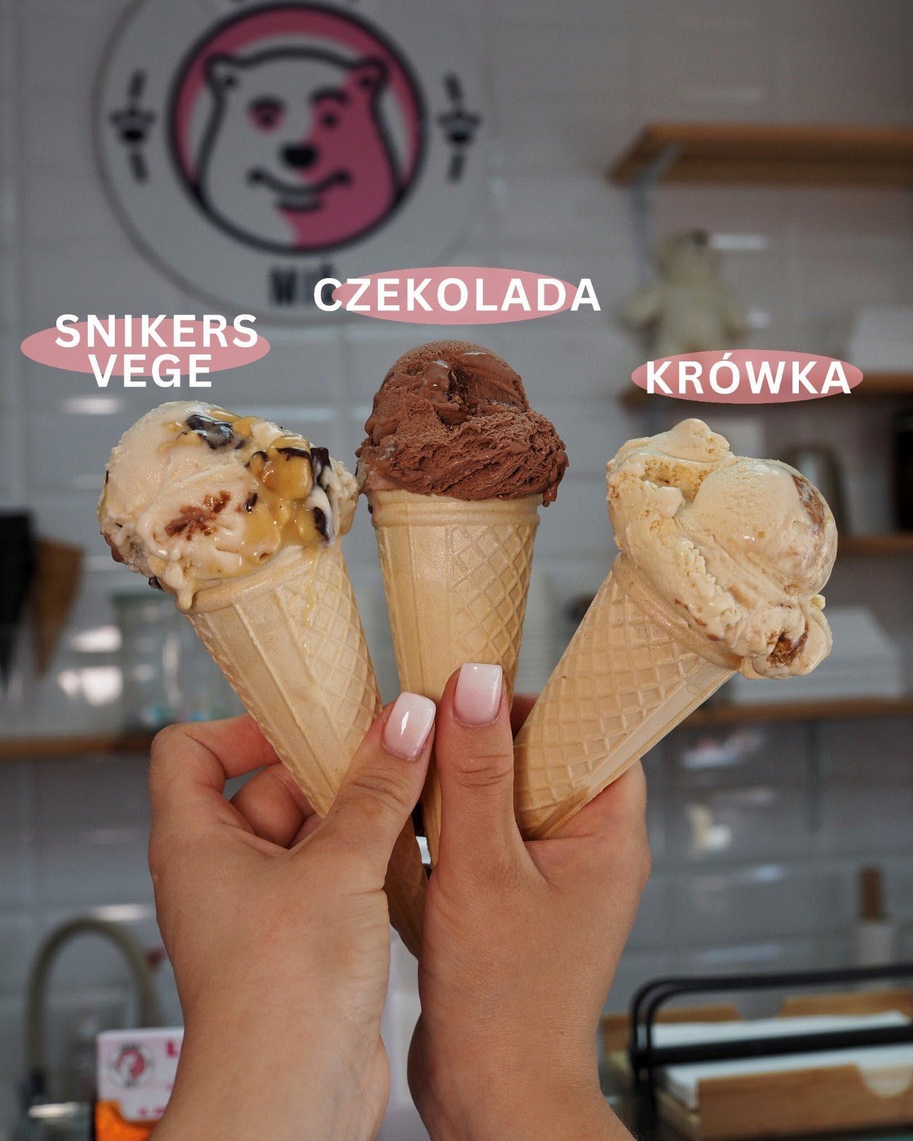 Lody rzemieślnicze, naturalne składniki  ,produkcji własnej