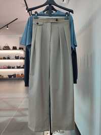 Брюки The Row Marcellita Pant in Virgin Wool Ash