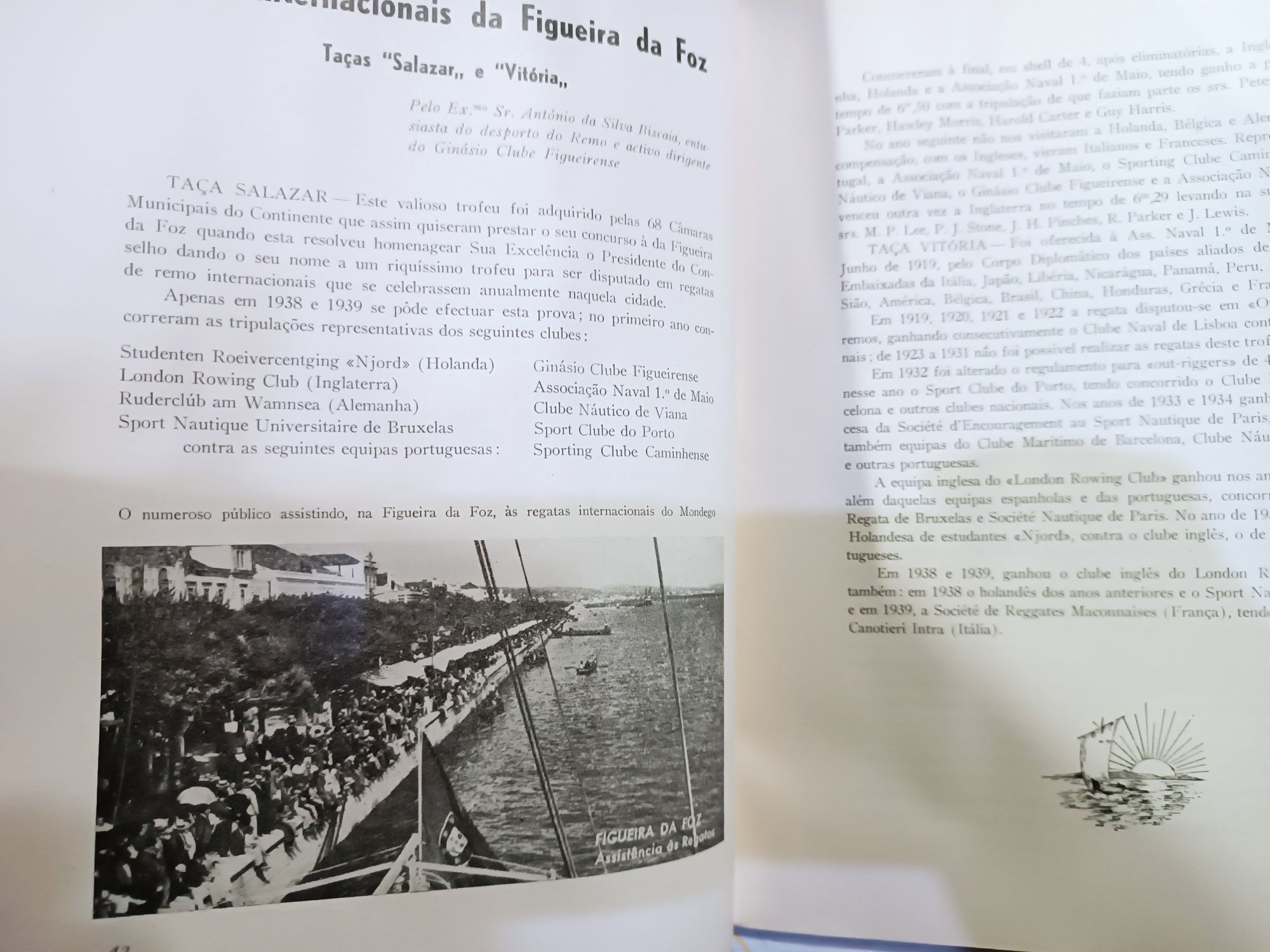 Livro Anuário do Remo 1947