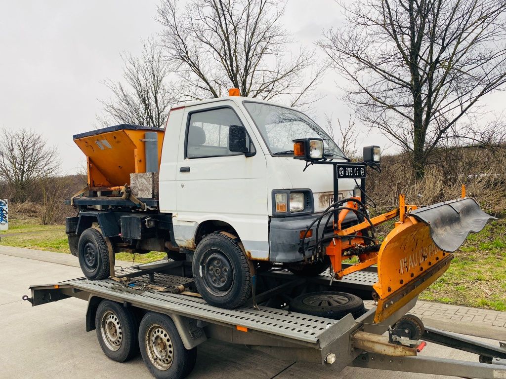 Piaggio porter pfau kiper 4x4 pług posypywarka