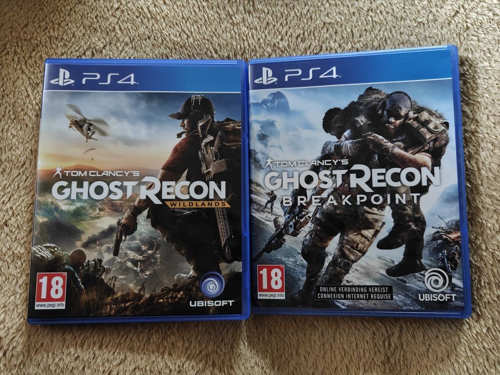 Gry Ghost recon PS 4