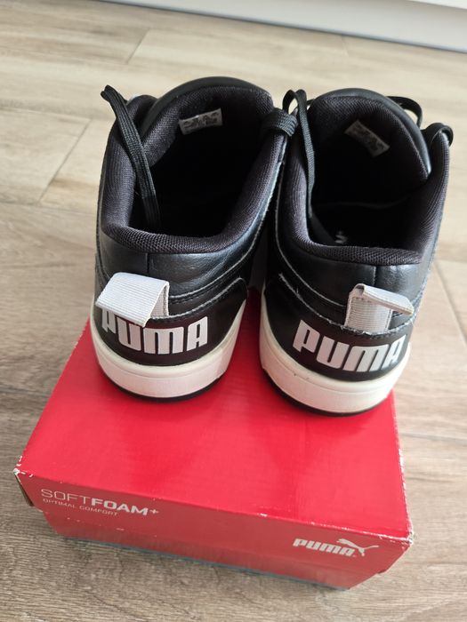 Кеди чорні  Puma р. 45