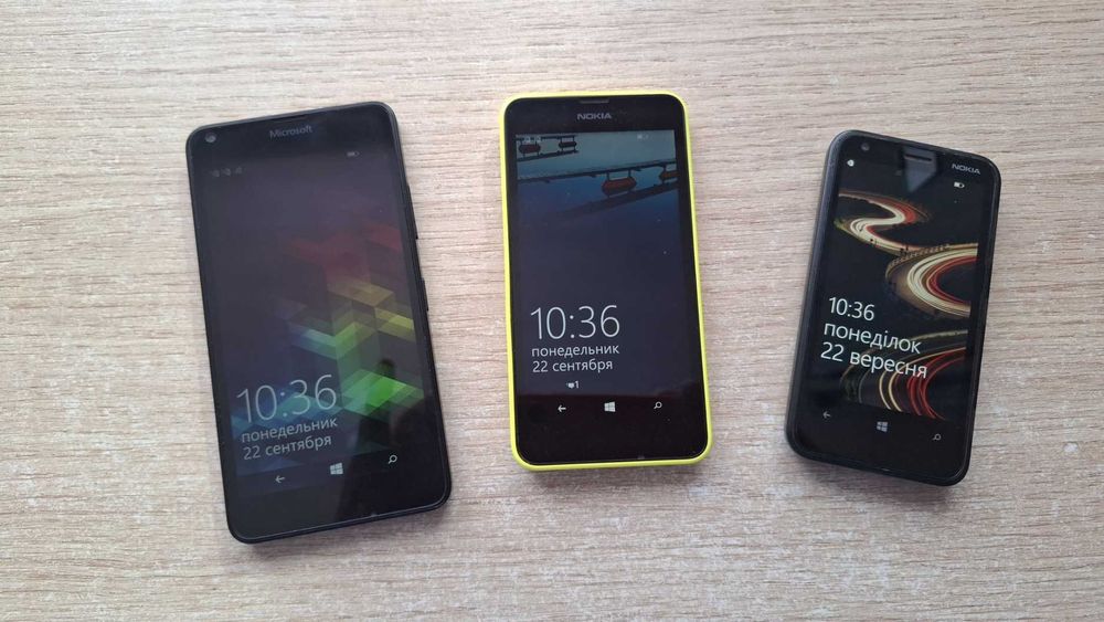 Смартфоны Microsoft Lumia 640/630/620 на две симки