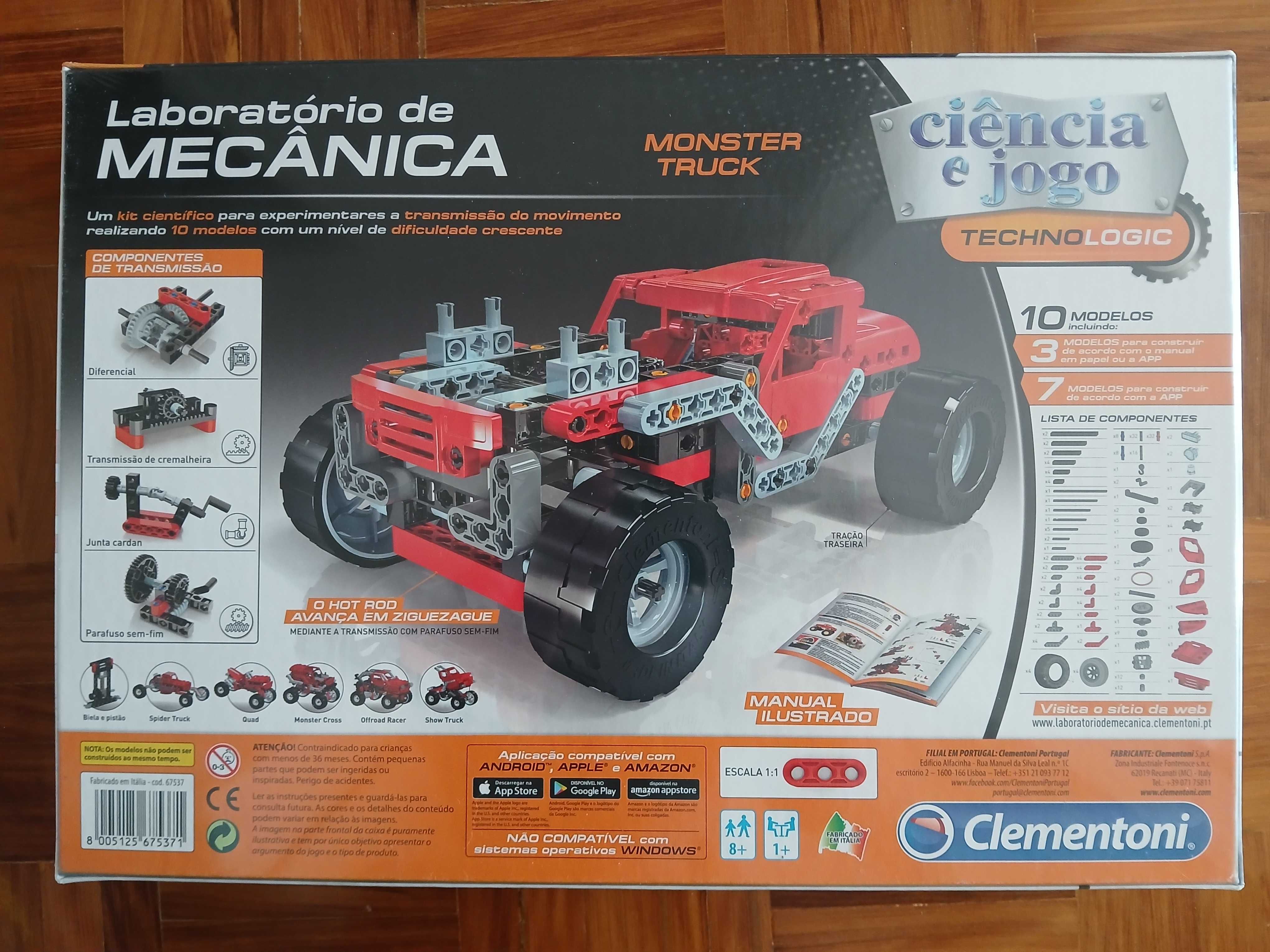 Jogo de Ciência Laboratório de Mecânica Monster Truck - Novo - Selado
