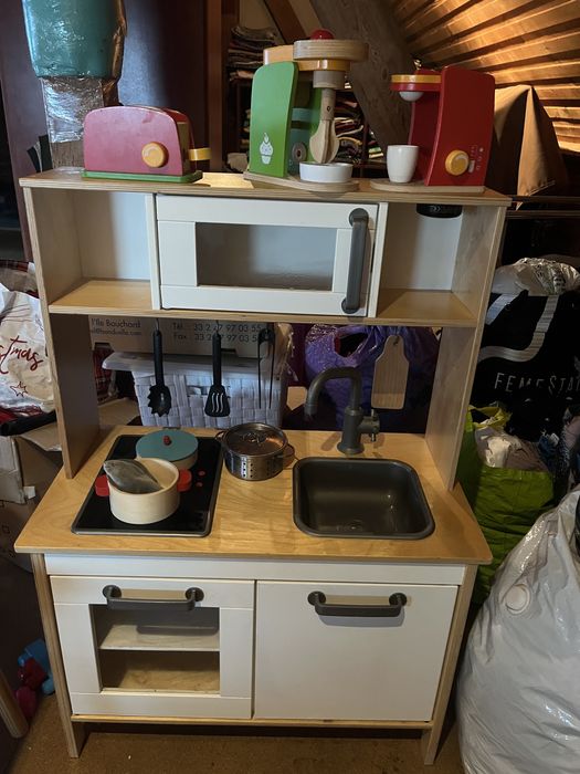 Kuchnia ikea dla dzieci drewniana
