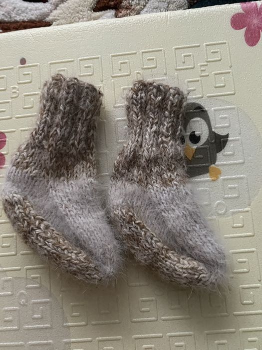 Дитячі носки із собачоі шерсті