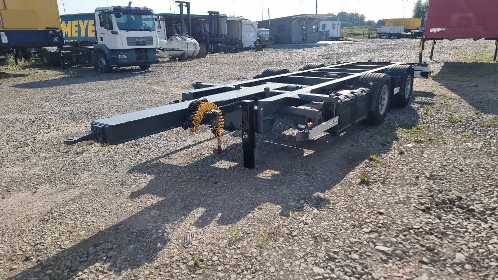 H&W 16.500zł netto TANDEM BDF GÓRNY ZACZEP JUMBO 19.5 OPONY HAMULCE TARCZOWE ST.BDB MOŻLIWOŚĆ TRANSPORTU