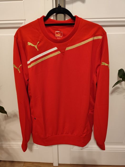 Koszulka męska Puma w kolorze czerwono-białym