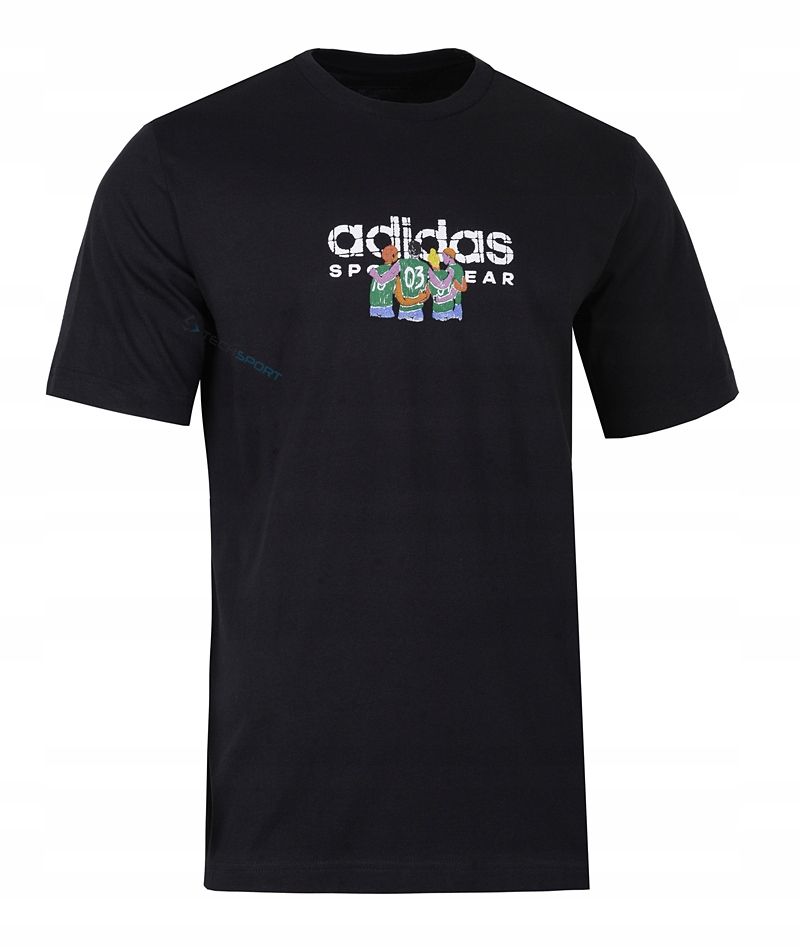 Adidas Wygodna Koszulka T-shirt Bawełniana Codes Linear S