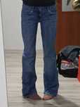 crossjeans dzwony flare bootcut avant garde y2k coquette