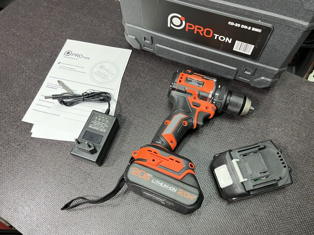 Бесщеточный шуруповерт Протон PROton CD-20 DN-2 BMC Посадка АКБ Makita