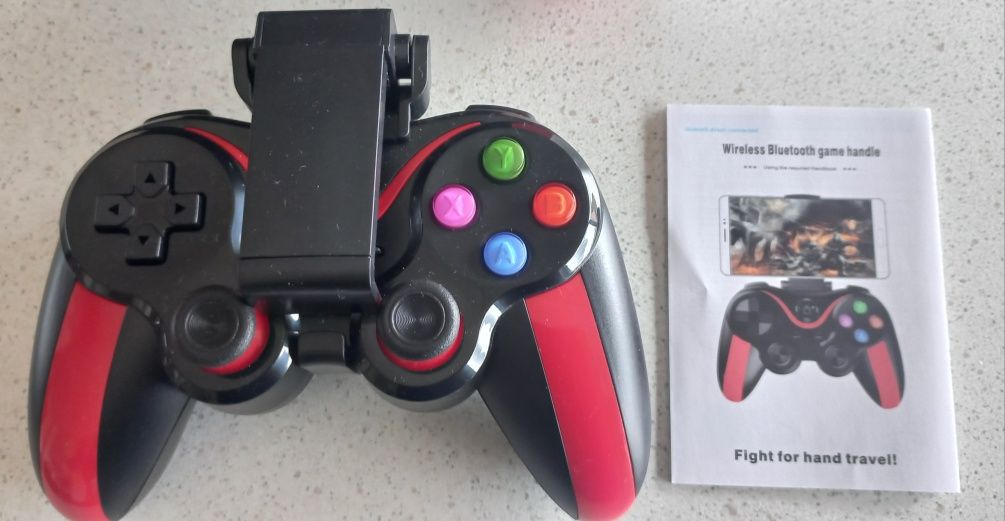 Comando Bluetooth Gamepad para telemóvel, Pc e Ps3