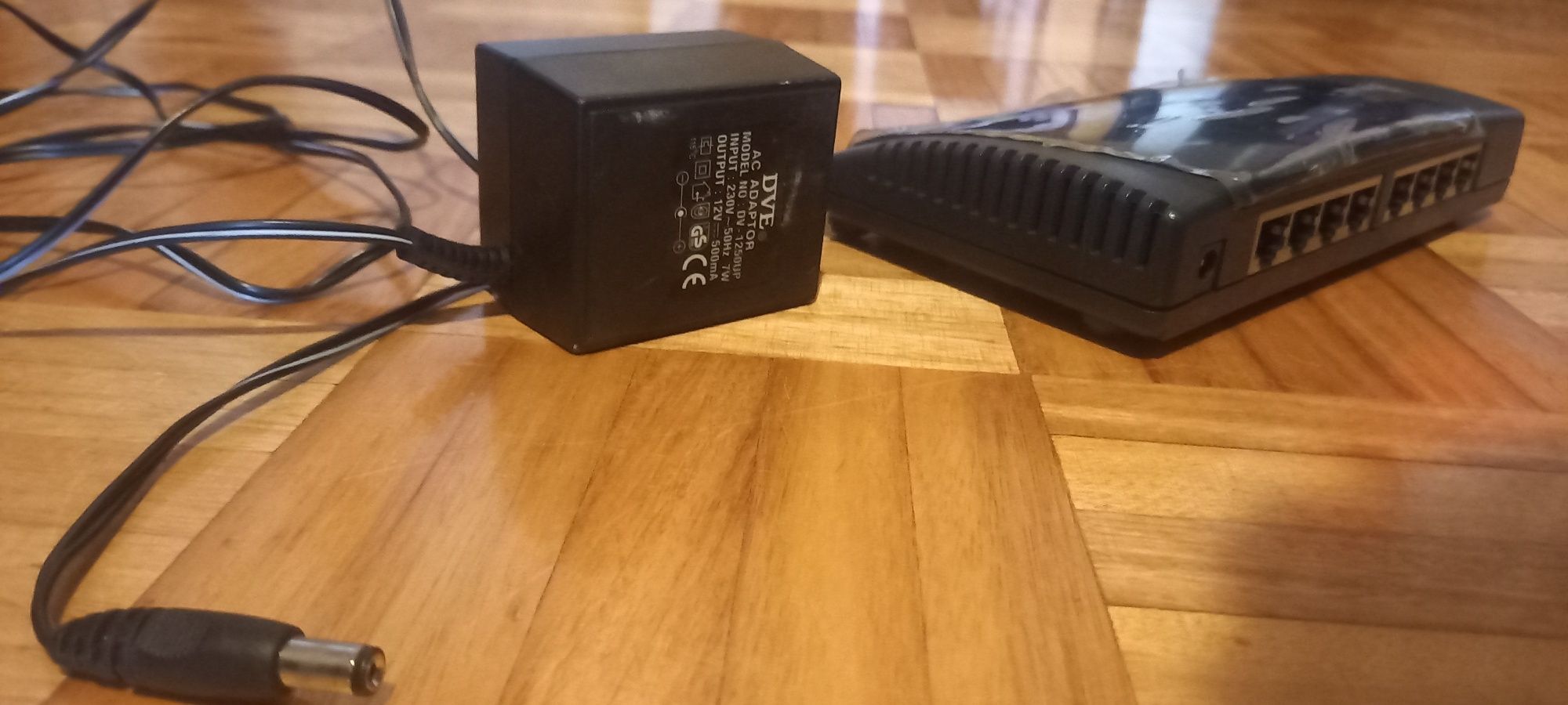 Ethernet Hub 8 entradas