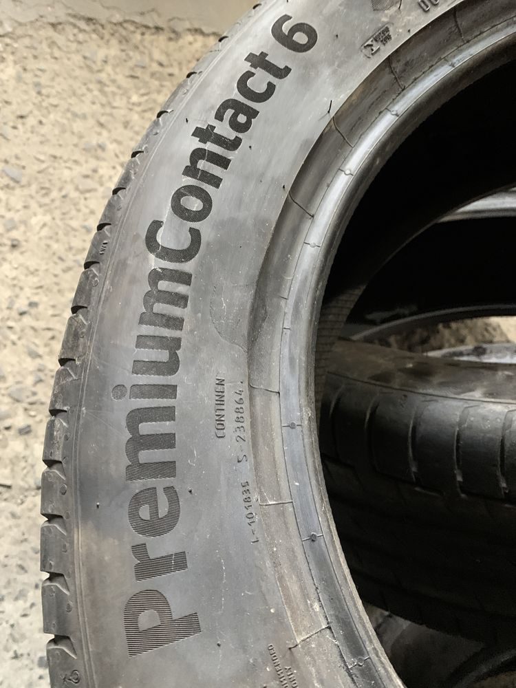 (4шт) 235/55R18 Continental PremiumContact 6 літні шини