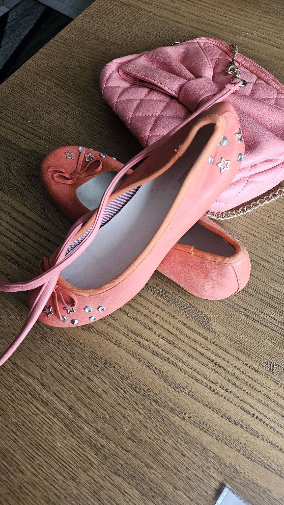 Buty CCC r. 37 plus torebka morelowa
