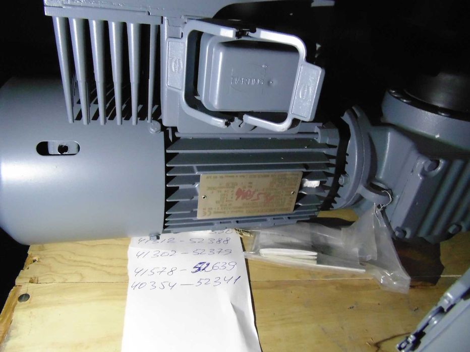 Мотор-редуктор SEW 0,55 кВт 2,2-11 об/хв з гальмом та ПЧ (частотником)