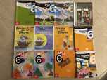 Manuais escolares. 6 ano. Usados. 5 € cada um.