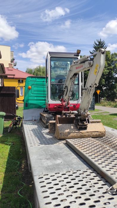 Minikoparka Takeuchi TB016 sprzedam lub zamienię na dużą koparkę.