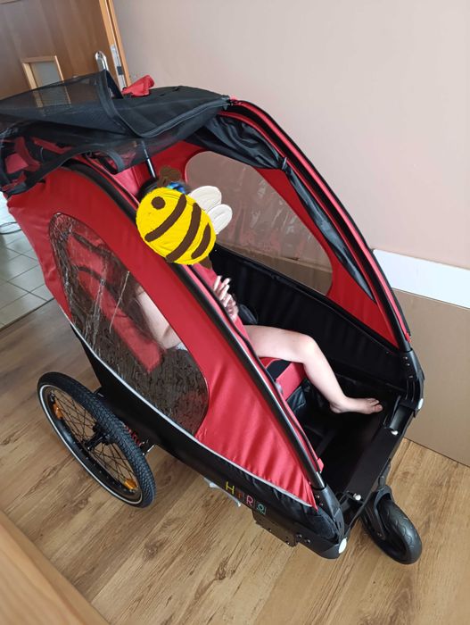 Nowa 2w1 Przyczepka rowerowa/ wózek spacerowy Liw Care Hiro Buggy NOWY
