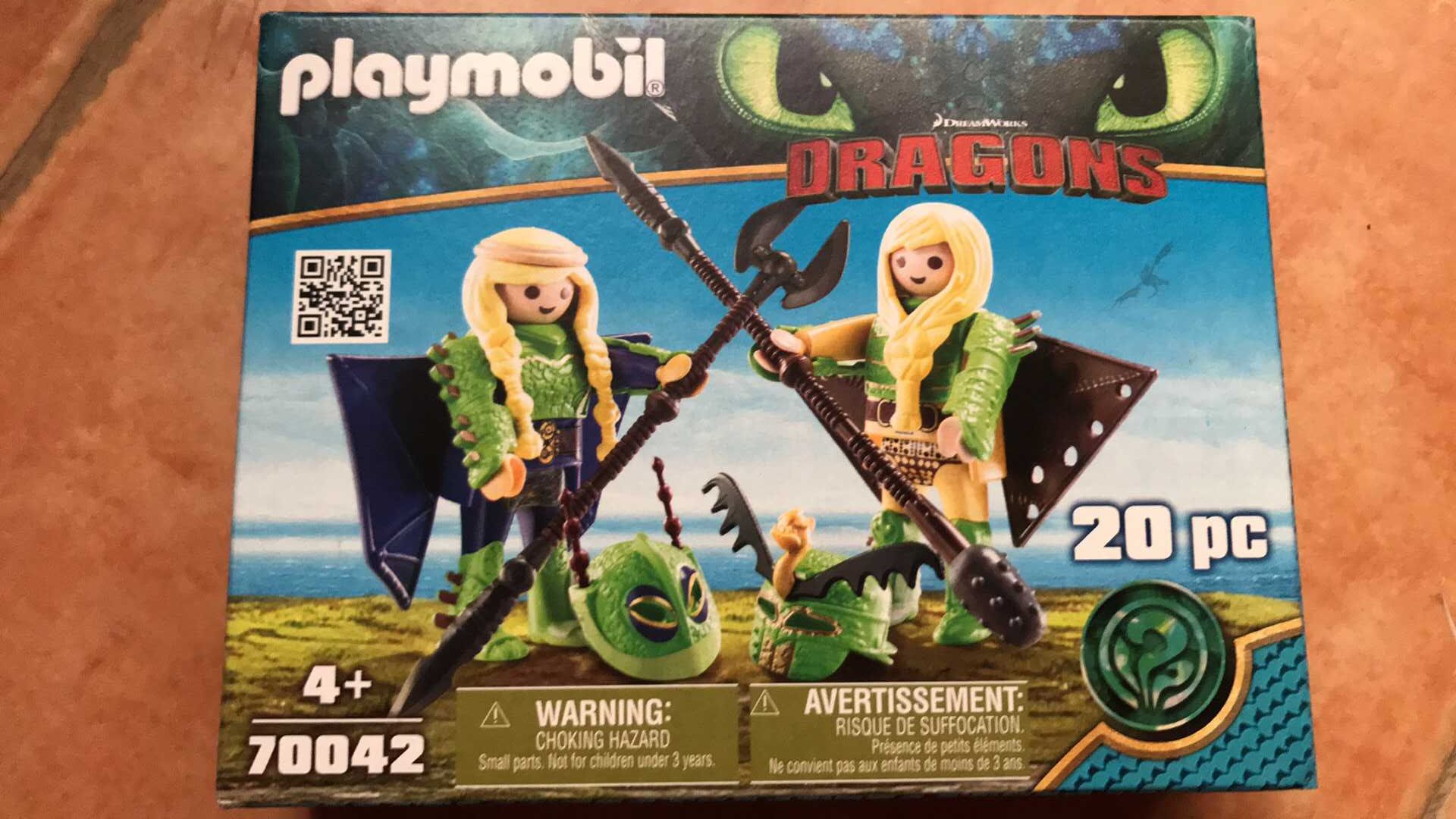 Brinquedo Novo_Lego da playmobil - dragões