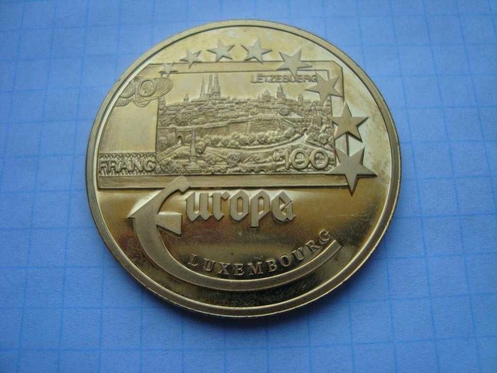 Люксембург EUROPE 2003 Позолота