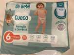 Fralda cueca Continente T6 - pack 36 - oferta portes de envio