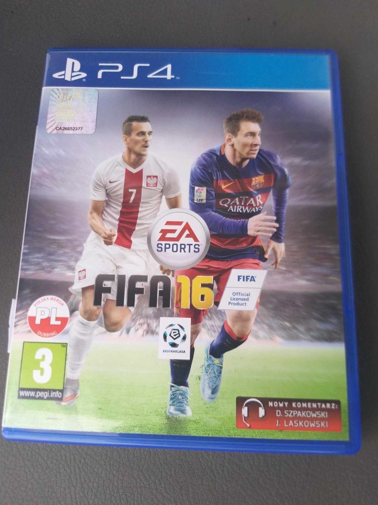 Gra FIFA 16 PS4 Play Station PL Pudełkowa