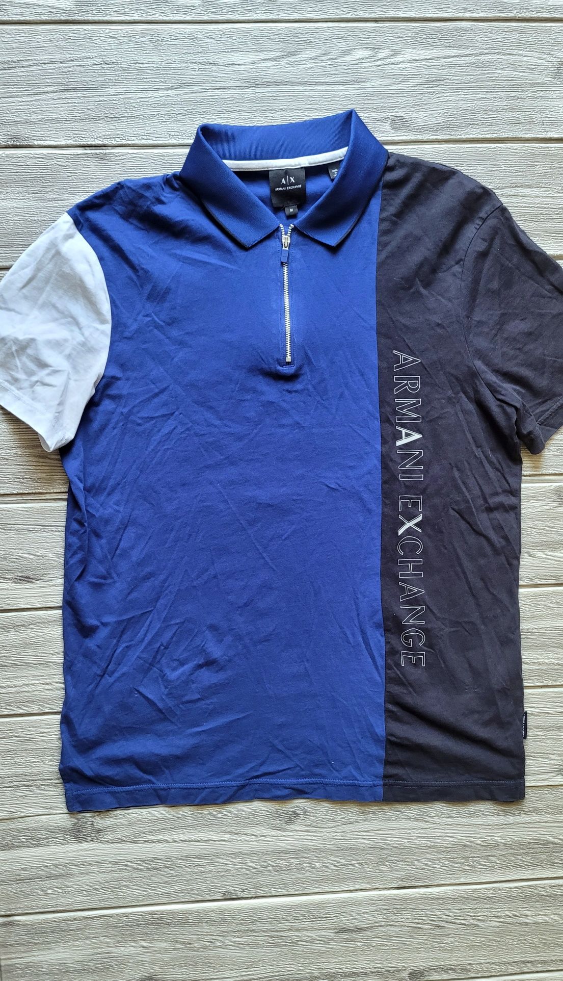 Koszulka polo Armani Exchange męska stylowa sportowa t-shirt lekka S M