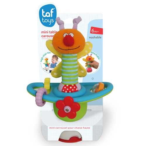 Іграшка на присосці стілець для годування Квіткові каруселі Taf toys