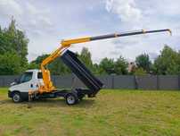 Iveco HDS udźwig 1800kg  wywrotka na 3 strony Hak Klimatyzacja